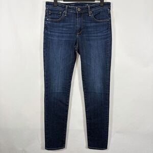 AG Adriano Goldschmied The Prima Cigarette Leg Jeans Womens 29R (29x30) Blue